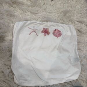 Starfish & Seashell Tube Top